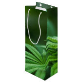 Prachtig Plant Wijn Cadeautas (Achterkant Gekanteld)