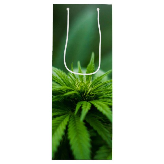 Prachtig Plant Wijn Cadeautas (Voorkant)