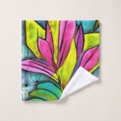 Prachtig Planten Collectie Bad Handdoek (Wasdoekje)