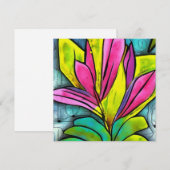 Prachtig Planten Collectie Feestdagenkaart (Voorkant / Achterkant)