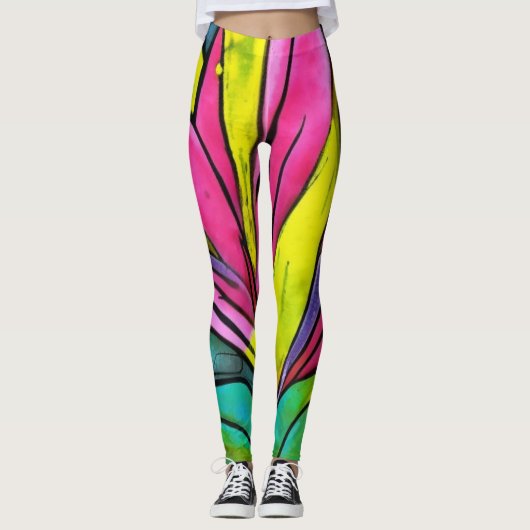 Prachtig Planten Collectie Leggings (Voorkant)