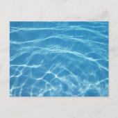 Prachtig poolwater briefkaart (Voorkant)