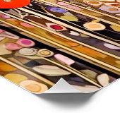 Prachtig Poster in de stijl van Gustav Klimt (Hoek)