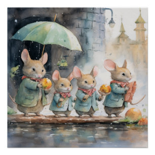 Prachtig, poster van de muis