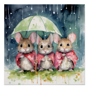 Prachtig, poster van de muis