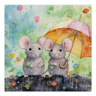 Prachtig, poster van de muis