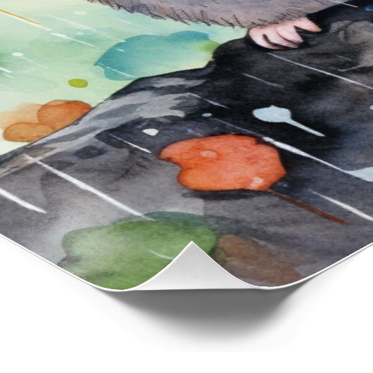 Prachtig, poster van de muis (Hoek)