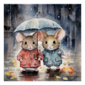 Prachtig, poster van de muis (Voorkant)