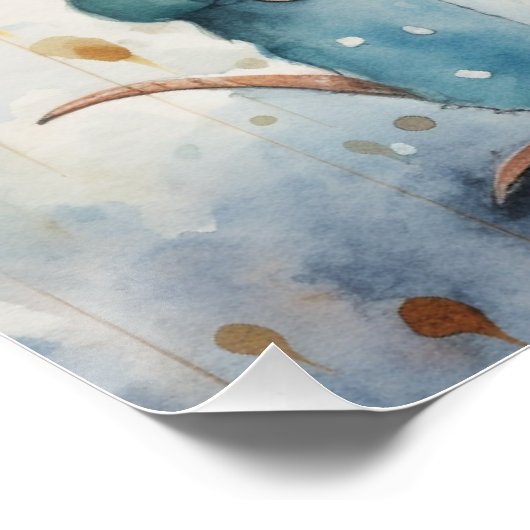 Prachtig, poster van de muis (Hoek)