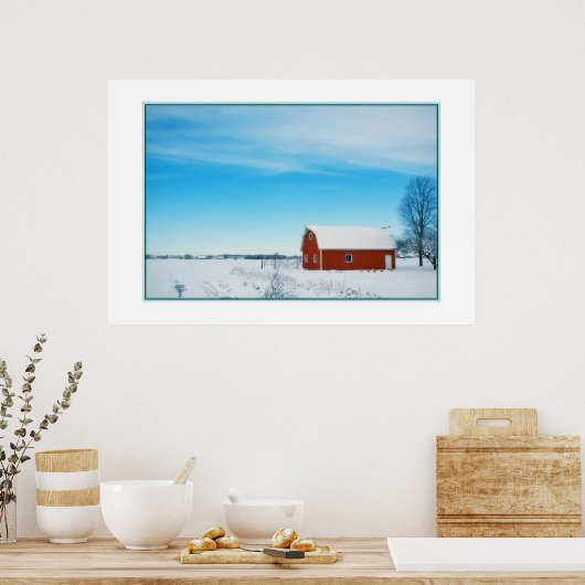 Prachtig Poster van het Boerderij (Keuken)