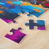 Prachtig prachtig Costa Ricaans bos Legpuzzel (Zijkant)