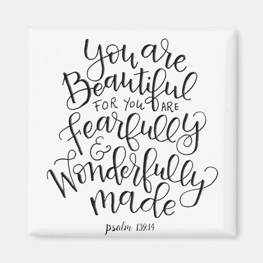 Prachtig prachtig mooi magneet (Voorkant)