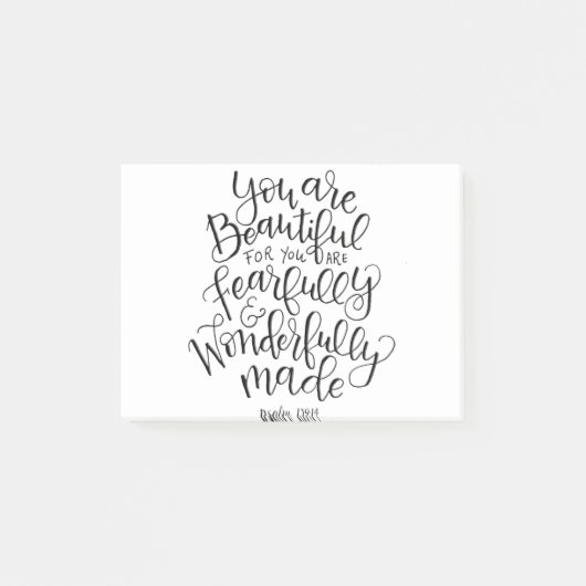 Prachtig prachtig mooi post-it® notes (Voorkant)