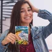 Prachtig Puerto Rico Waterverf strand Briefkaart