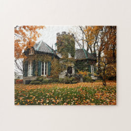 Prachtig! Puzzel - Castle Home In de Herfst