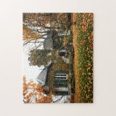 Prachtig! Puzzel - Castle Home In de Herfst (Verticaal)