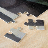 Prachtig realistisch schilderij Rainy day in Parij Legpuzzel (Zijkant)