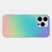 Prachtig regenboogverloop iPhone hoesje (Achterkant horizontaal)
