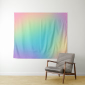 Prachtig regenboogverloop wandkleed (In Situ (horizontaal))