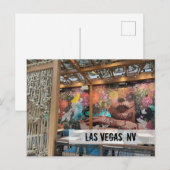 Prachtig restaurant Viva Las Vegas Briefkaart (Voorkant / Achterkant)