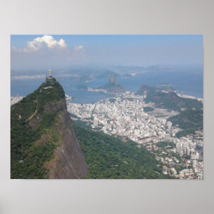 Prachtig Rio de Janeiro Brazilië Carioca Landschap Poster