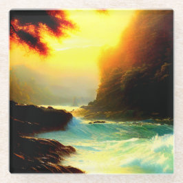 Prachtig River Art Onderzetter