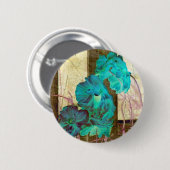 Prachtig Ronde Button 5,7 Cm (Voorkant /achterkant)