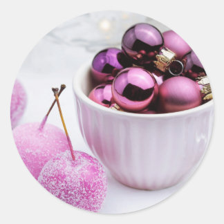 prachtig ronde sticker