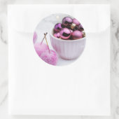 prachtig ronde sticker (Tas)