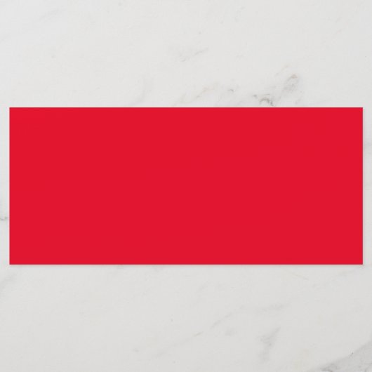 Prachtig rood rozen diner menu (Achterkant)