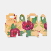 Prachtig Roos Bloemrijke bruiloft gunsten Bedankdoosjes (Uitgevouwen)