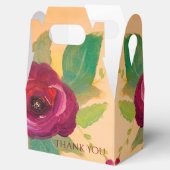 Prachtig Roos Bloemrijke bruiloft gunsten Bedankdoosjes (Geopend)