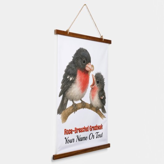 Prachtig Roos Borstbreek Hangend Wandkleed (Gebogen)