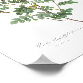 Prachtig  Roos van de ventilator Poster (Hoek)