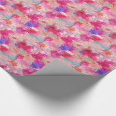 Prachtig Roze Abstract Cadeaupapier (Hoek)