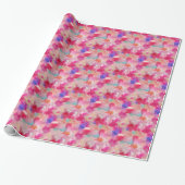 Prachtig Roze Abstract Cadeaupapier (Uitgerold)
