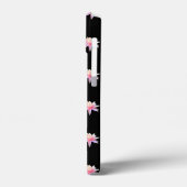 Prachtig roze witte Lotus Flower Pattern Case-Mate iPhone Case (Achterkant / Links)