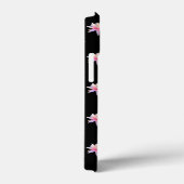 Prachtig roze witte Lotus Flower Pattern Case-Mate iPhone Case (Achterkant / Rechts)