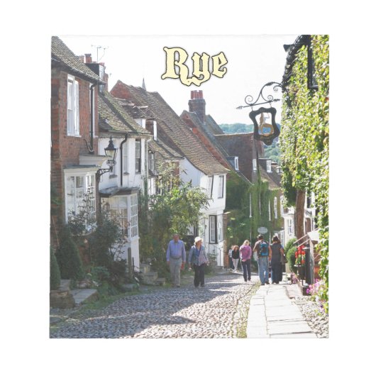 Prachtig! Rye England Notitieblok (Voorkant)