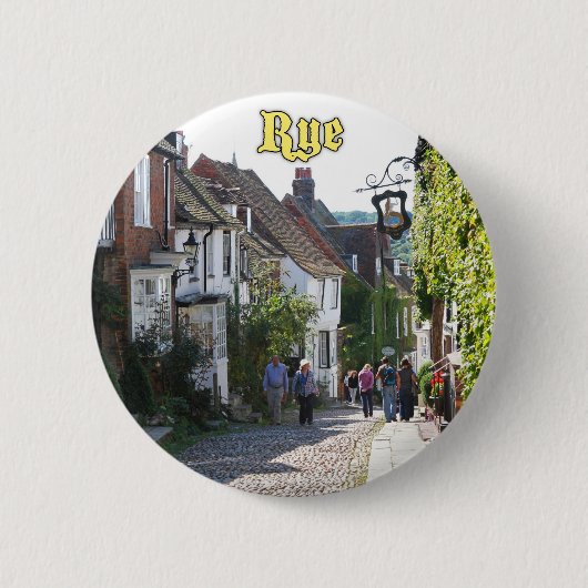 Prachtig! Rye England Ronde Button 5,7 Cm (Voorkant)
