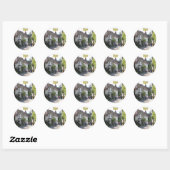 Prachtig! Rye England Ronde Sticker (Vel)