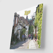 Prachtig! Rye England Vierkante Klok (Hoek)