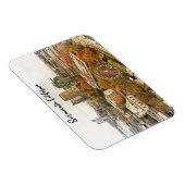 Prachtig Sacramento California City Uitzicht Magneet (Rechterzijde)