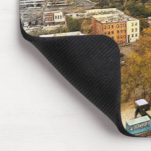 Prachtig Sacramento California City Uitzicht Muismat (Hoek)