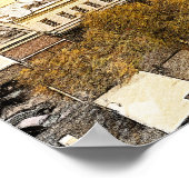 Prachtig Sacramento California City Uitzicht Poster (Hoek)