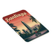 Prachtig Santiago, Chili Magneet (Rechterzijde)