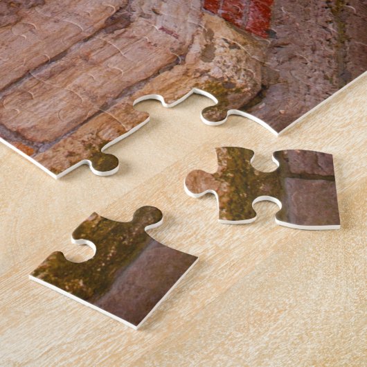 Prachtig schilderachtig uitzicht van een kanaal in legpuzzel (Zijkant)