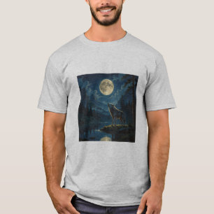Prachtig schilderij dat de essentie van een eenlin t-shirt
