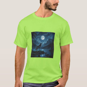 Prachtig schilderij dat de essentie van een eenlin t-shirt