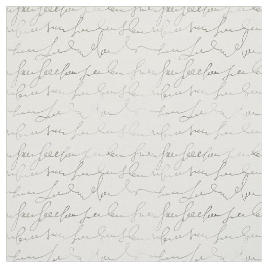 Prachtig  script stof (Swatch)